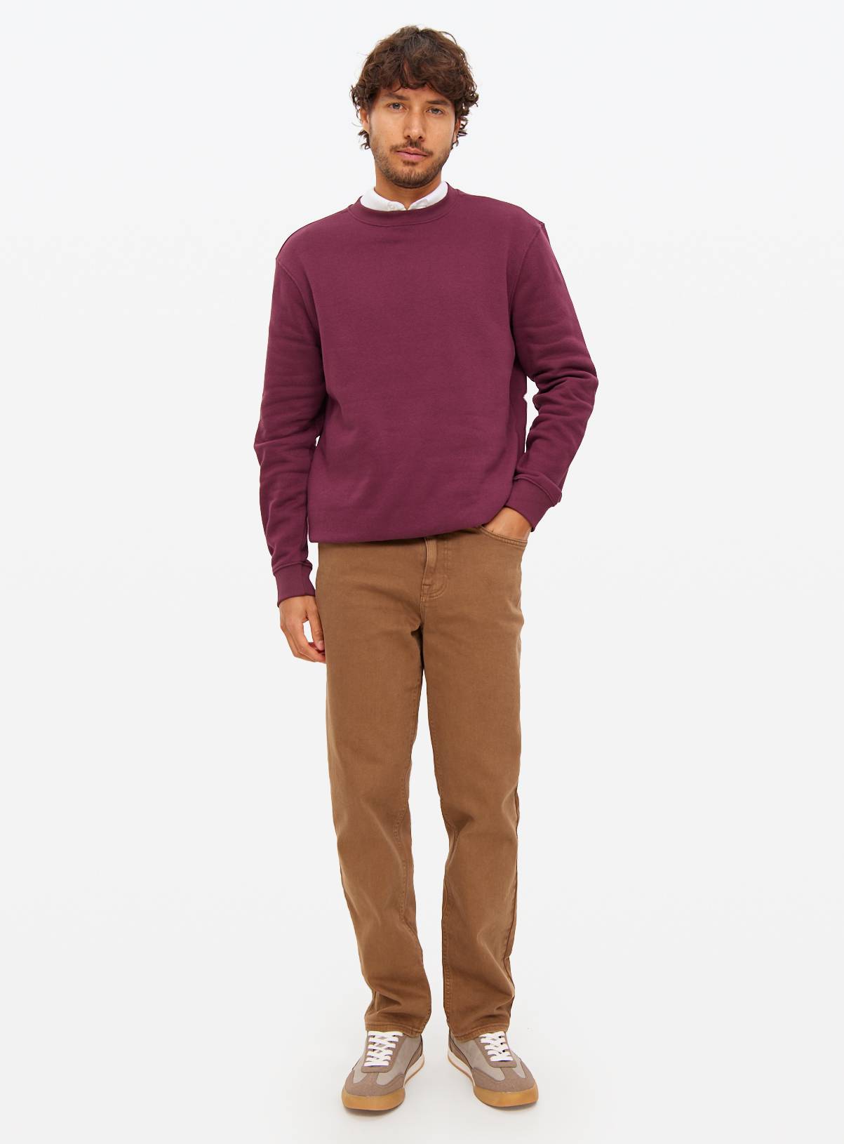 The Ultimate Red Crew Neck Sweatshirt XL - Image 2